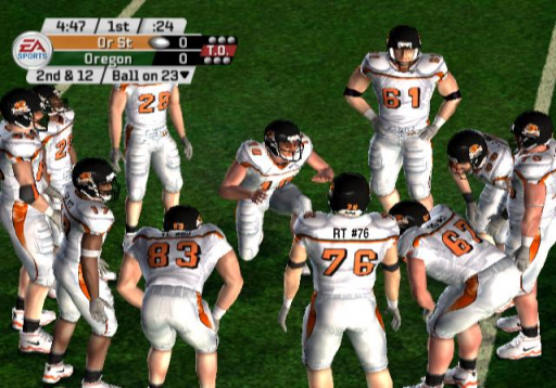 Gameplay screenshot for NCAA Football 06