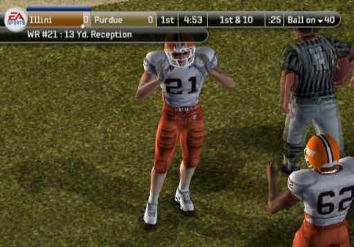 Gameplay screenshot for NCAA Football 09