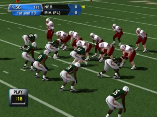 Gameplay screenshot for NCAA GameBreaker 2003