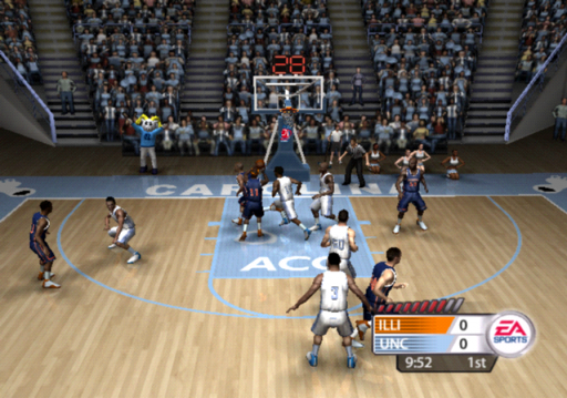 Gameplay screenshot for NCAA March Madness 06