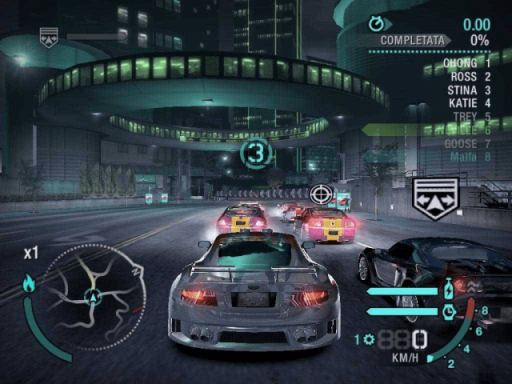 Gameplay screenshot for Need for Speed: Carbon - Collector's Edition