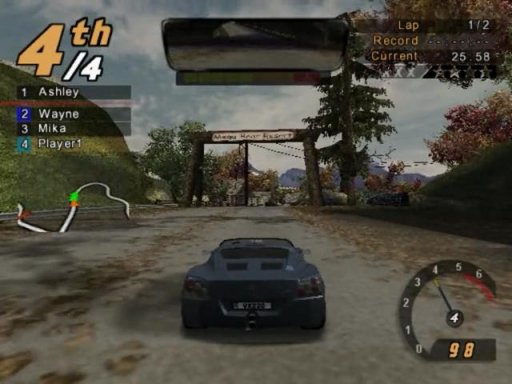 Gameplay screenshot for Need for Speed: Hot Pursuit 2