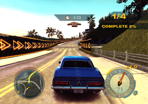 Gameplay screenshot for Need for Speed: Undercover