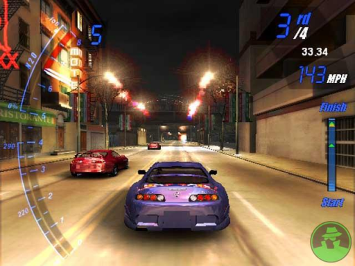 Gameplay screenshot for Need for Speed: Underground