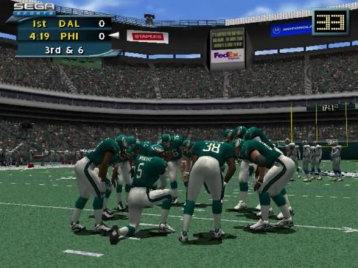 Gameplay screenshot for NFL 2K2
