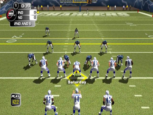 Gameplay screenshot for NFL GameDay 2004
