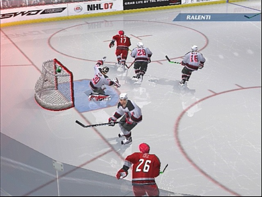 Gameplay screenshot for NHL 07
