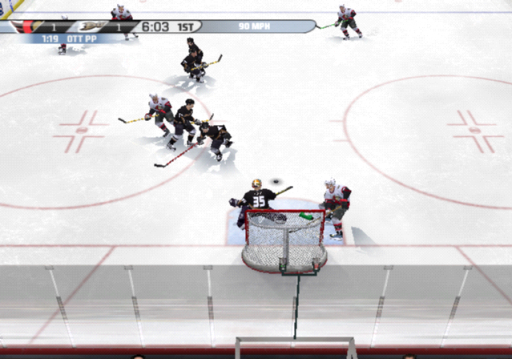 Gameplay screenshot for NHL 08