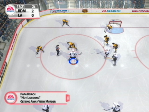 Gameplay screenshot for NHL 2005
