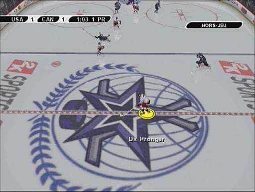 Gameplay screenshot for NHL 2K7