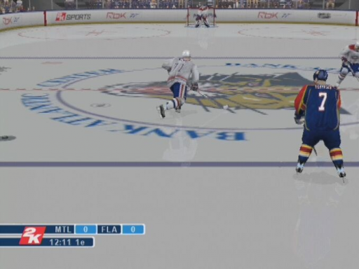 Gameplay screenshot for NHL 2K9