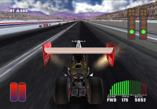 Gameplay screenshot for NHRA Championship Drag Racing