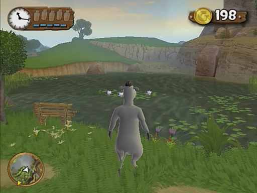 Gameplay screenshot for Nickelodeon Barnyard