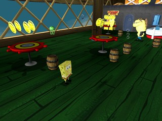 Gameplay screenshot for Nickelodeon SpongeBob SquarePants: Revenge of the Flying Dutchman