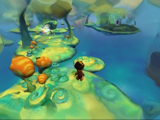 Gameplay screenshot for Nickelodeon Tak 2: The Staff of Dreams