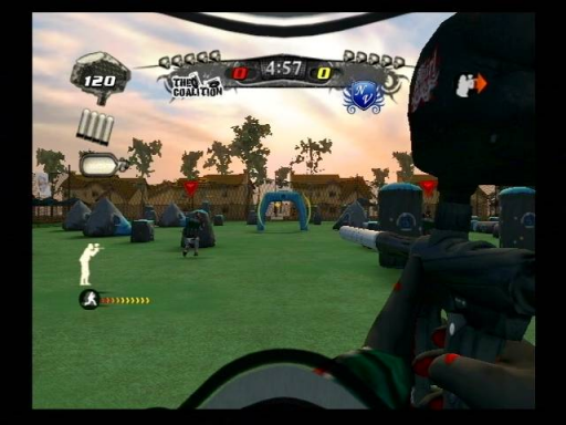 Gameplay screenshot for NPPL Championship Paintball 2009