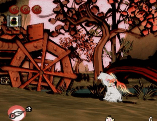 Gameplay screenshot for Okami
