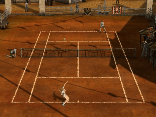 Gameplay screenshot for Outlaw Tennis