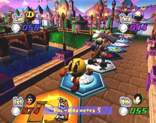 Gameplay screenshot for Pac-Man Fever