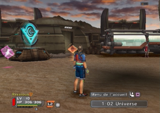 Gameplay screenshot for Phantasy Star Universe: Ambition of the Illuminus