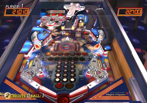 Gameplay screenshot for Pinball Hall of Fame: The Williams Collection