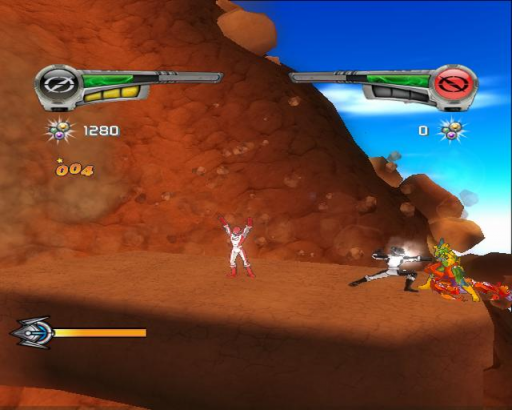 Gameplay screenshot for Power Rangers: Super Legends