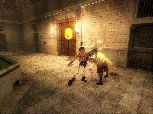 Gameplay screenshot for Prince of Persia: The Sands of Time
