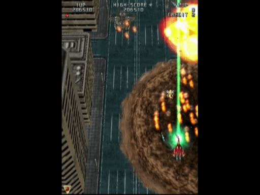 Gameplay screenshot for Raiden III