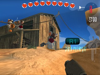 Gameplay screenshot for Rayman: Raving Rabbids