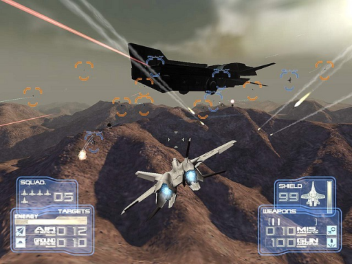 Gameplay screenshot for Rebel Raiders: Operation Nighthawk