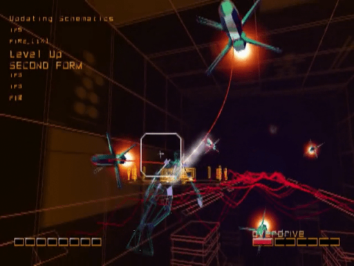 Gameplay screenshot for Rez