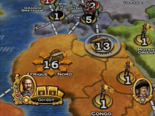 Gameplay screenshot for Risk: Global Domination