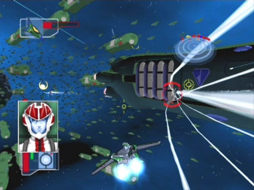 Gameplay screenshot for Robotech: Battlecry