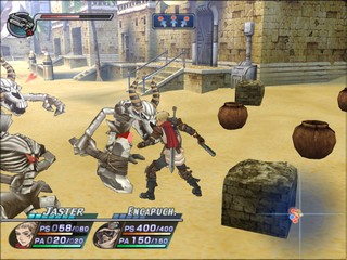 Gameplay screenshot for Rogue Galaxy