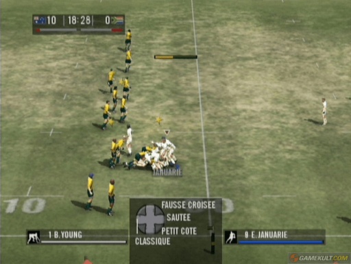 Gameplay screenshot for Rugby '06
