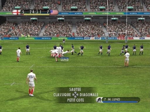 Gameplay screenshot for Rugby '08