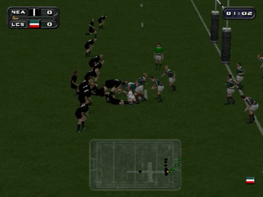 Gameplay screenshot for Rugby 2004