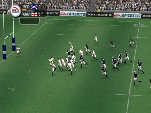 Gameplay screenshot for Rugby 2005