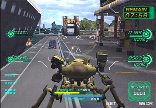 Gameplay screenshot for S.L.A.I.: Steel Lancer Arena International