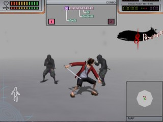 Gameplay screenshot for Samurai Champloo: Sidetracked