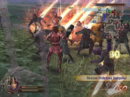 Gameplay screenshot for Samurai Warriors 2