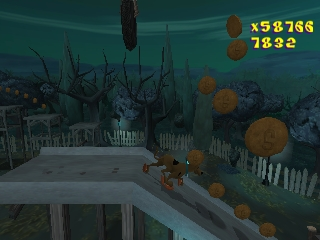 Gameplay screenshot for Scooby-Doo! Night of 100 Frights