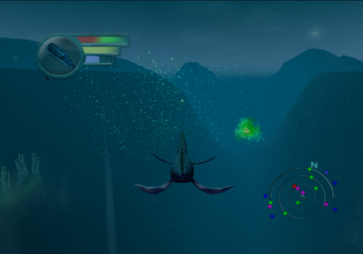 Gameplay screenshot for Sea Monsters: A Prehistoric Adventure