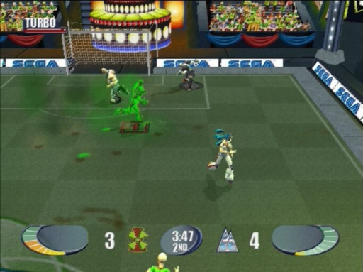 Gameplay screenshot for Sega Soccer Slam