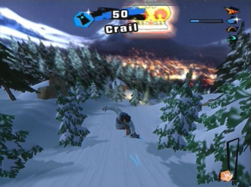 Gameplay screenshot for Shaun White Snowboarding
