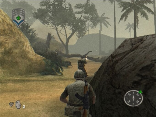 Gameplay screenshot for ShellShock: Nam '67