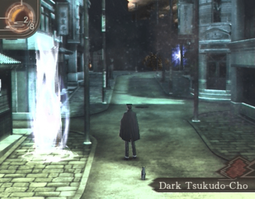 Gameplay screenshot for Shin Megami Tensei: Devil Summoner - Raidou Kuzunoha vs. The Soulless Army