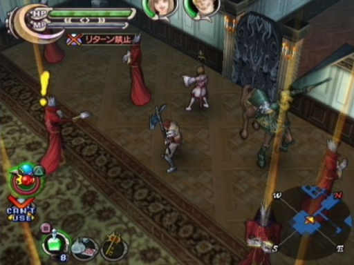 Gameplay screenshot for Shining Force Neo