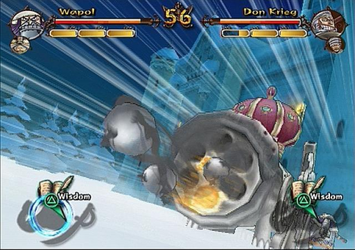 Gameplay screenshot for Shonen Jump's One Piece: Grand Adventure