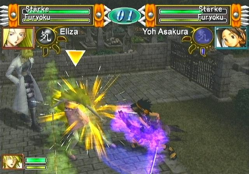 Gameplay screenshot for Shonen Jump's Shaman King: Power of Spirit
